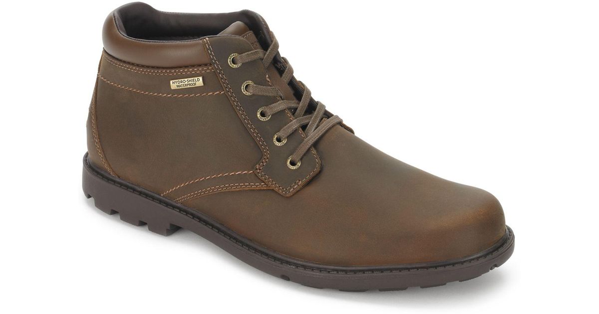 rockport centry plain toe boot