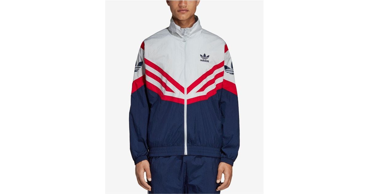 men's originals sportive colorblocked track jacket