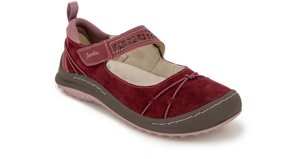 Jambu Sunrisewide Flats in Red Lyst