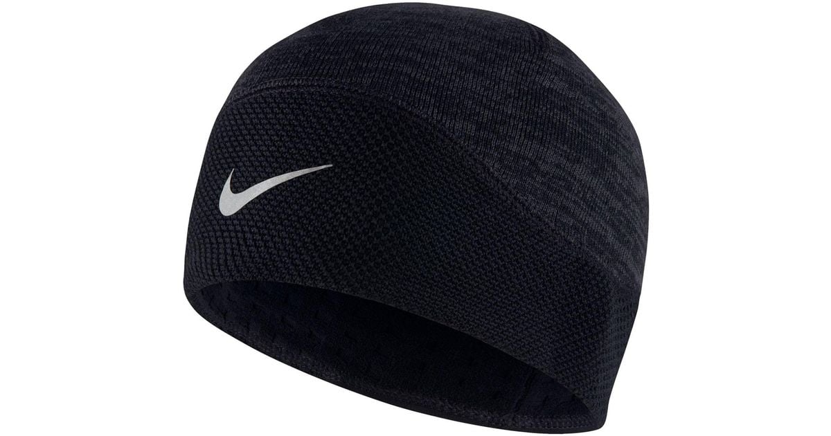 Nike Dri-fit Running Beanie in Black for Men | Lyst