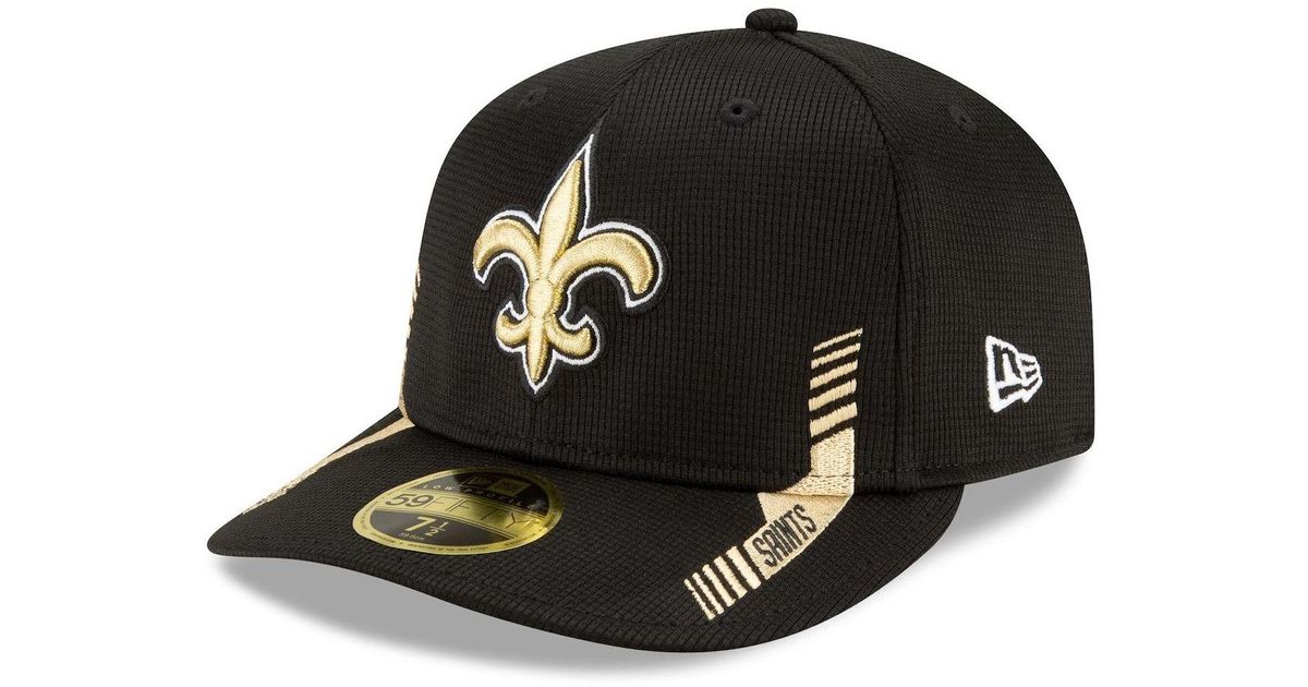 KTZ Synthetic Black New Orleans Saints 2021 Nfl Sideline Home Low
