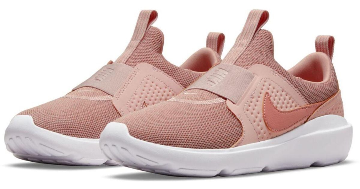 Nike Ad Comfort Slip-on Casual Sneakers From Finish Line in Pink | Lyst