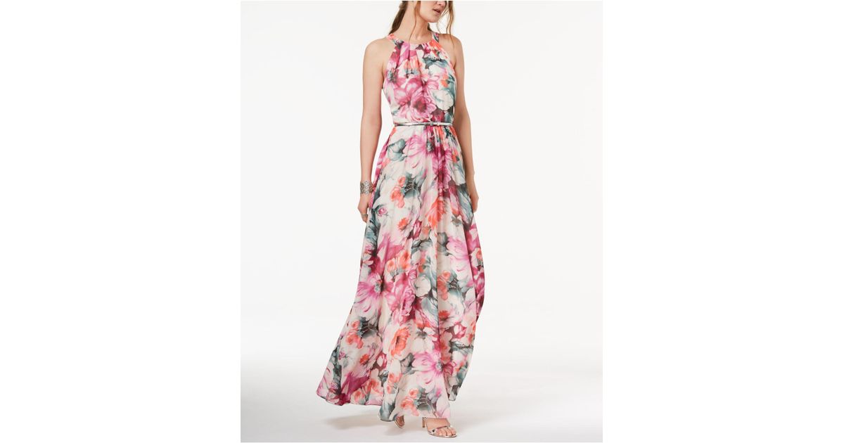 Inc floral sales print maxi dress