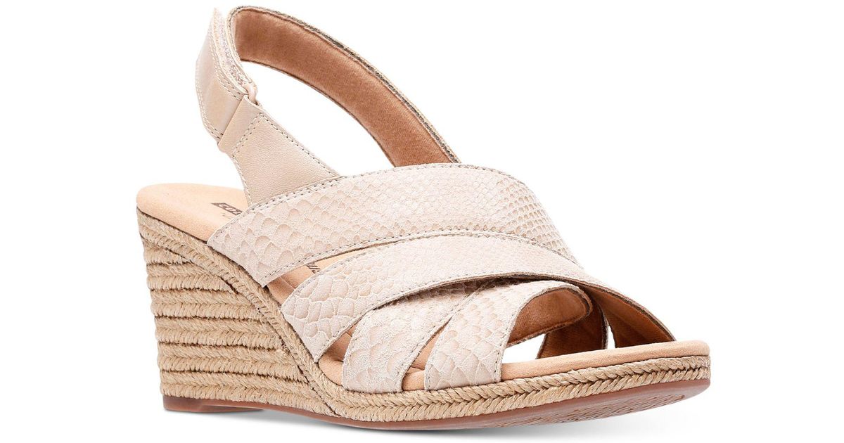 clarks lafely krissy wedge sandals