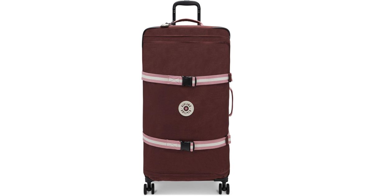 Kipling Spontaneous 31" Large Rolling Luggage in Purple Lyst