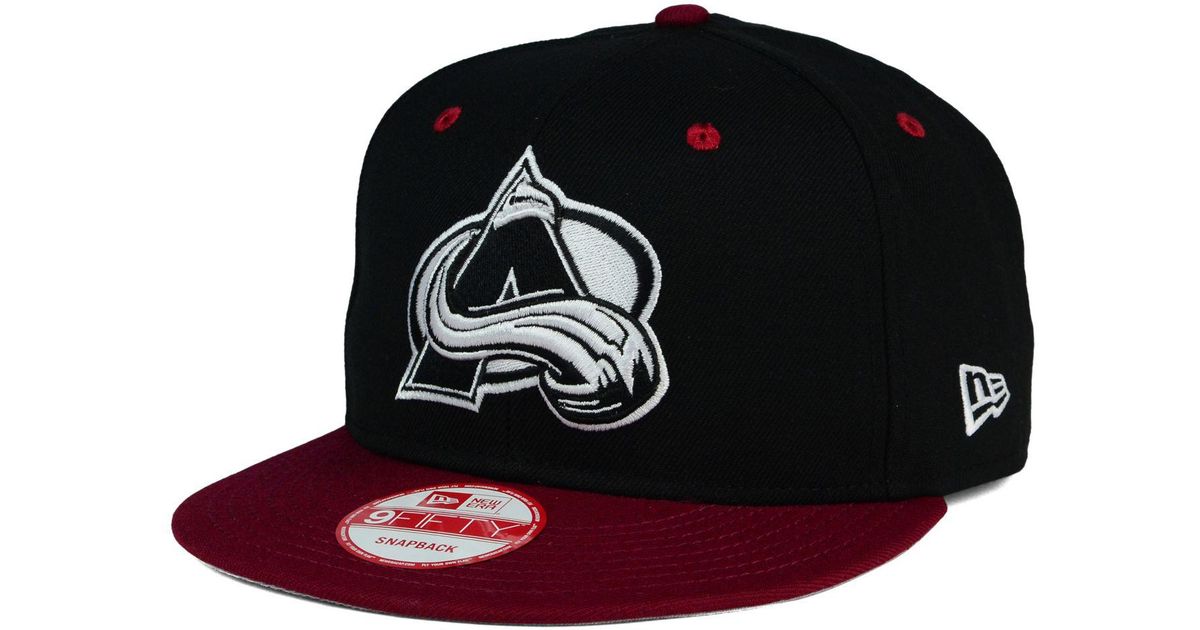 New Maroon Colorado Avalanche Team Issued SnapBack Hat