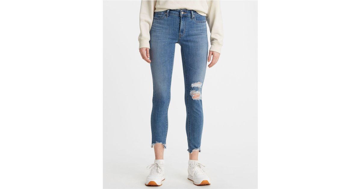 levi's 711 ankle skinny jeans