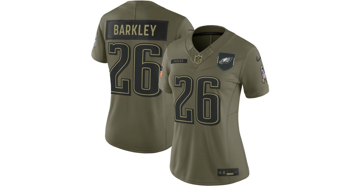 Nike Saquon Barkley Philadelphia Eagles 2025 Salute To Service
