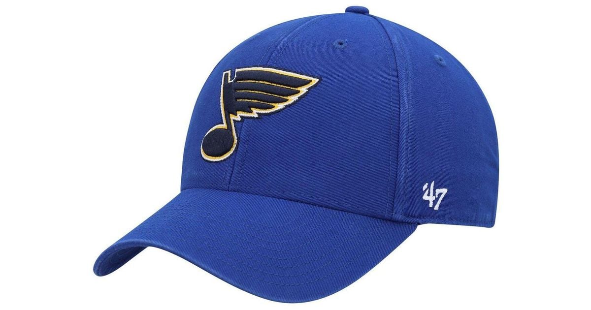 47 Brand Blue St. Louis Blues Legend Mvp Adjustable Hat for Men