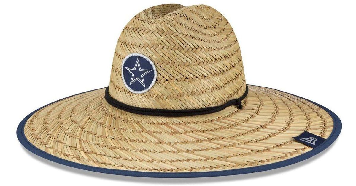 KTZ Natural Dallas Cowboys 2020 Nfl Summer Sideline Official Straw ...