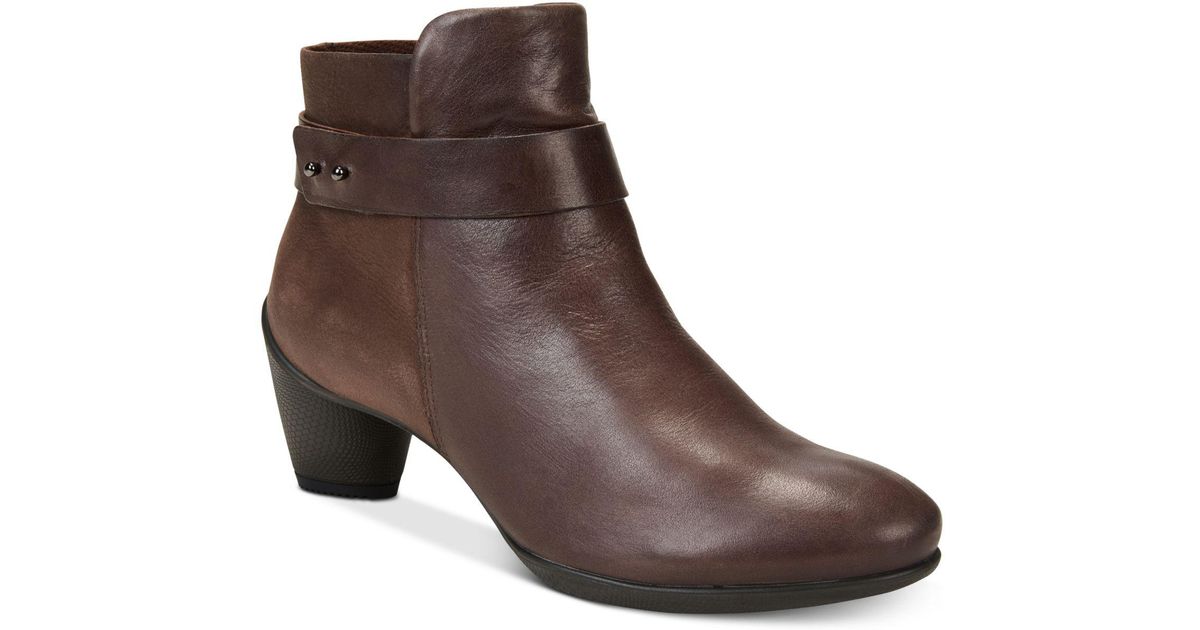 ecco sculptured 45 ankle boot