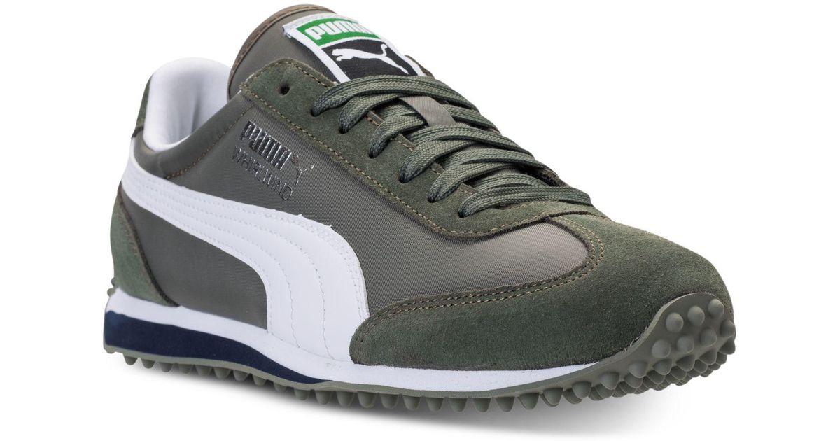 puma whirlwind green