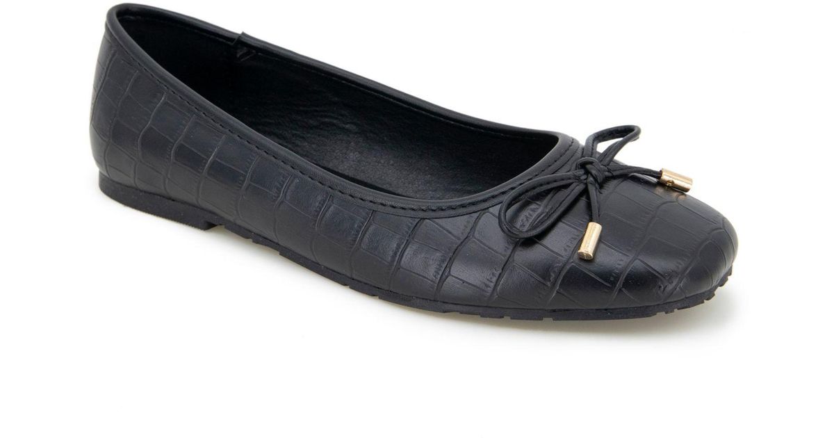 Cole Reaction Elstree Flats in Blue Lyst