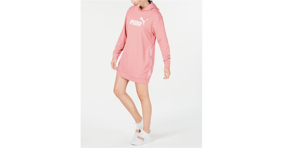 puma amplified hooded dress