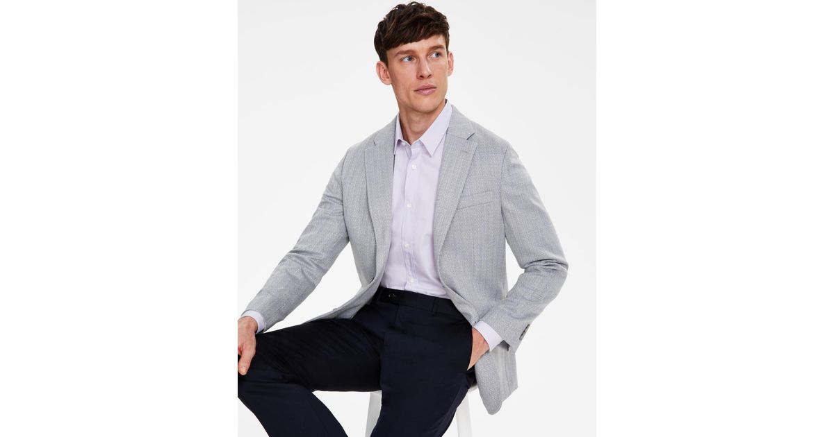 1905 Collection Tailored Fit Herringbone Sportcoat