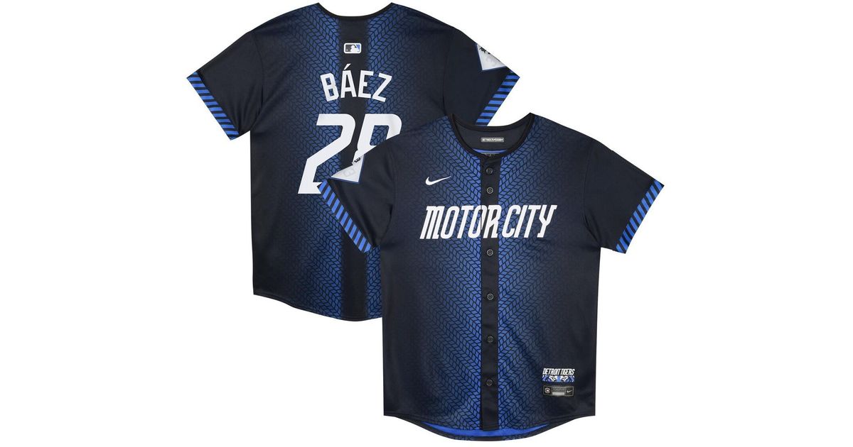 Nike Preschool Javier Baez Detroit Tigers 2024 City Connect Limited