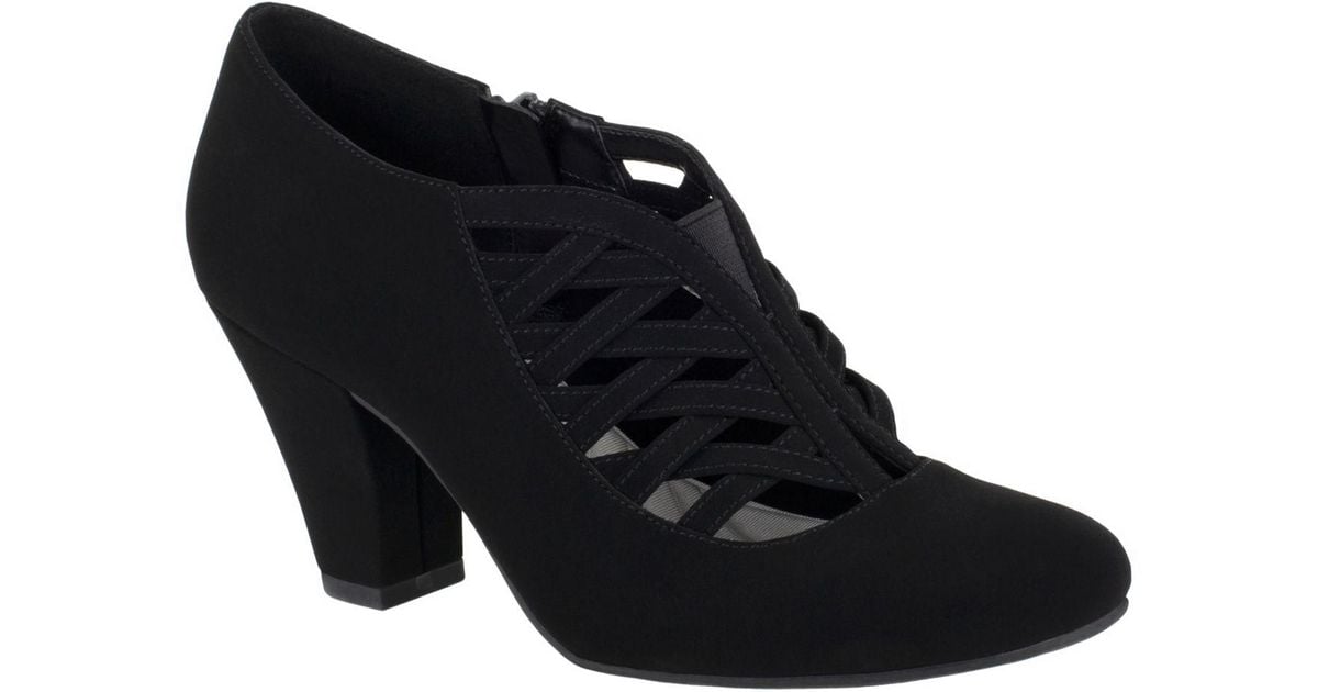 black suede shooties