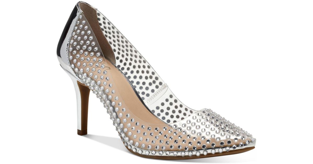 INC International Concepts Zitah Embellished Pointed Toe Pumps, Created