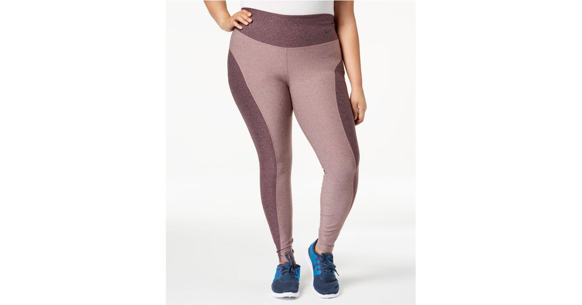 nike leggings mauve