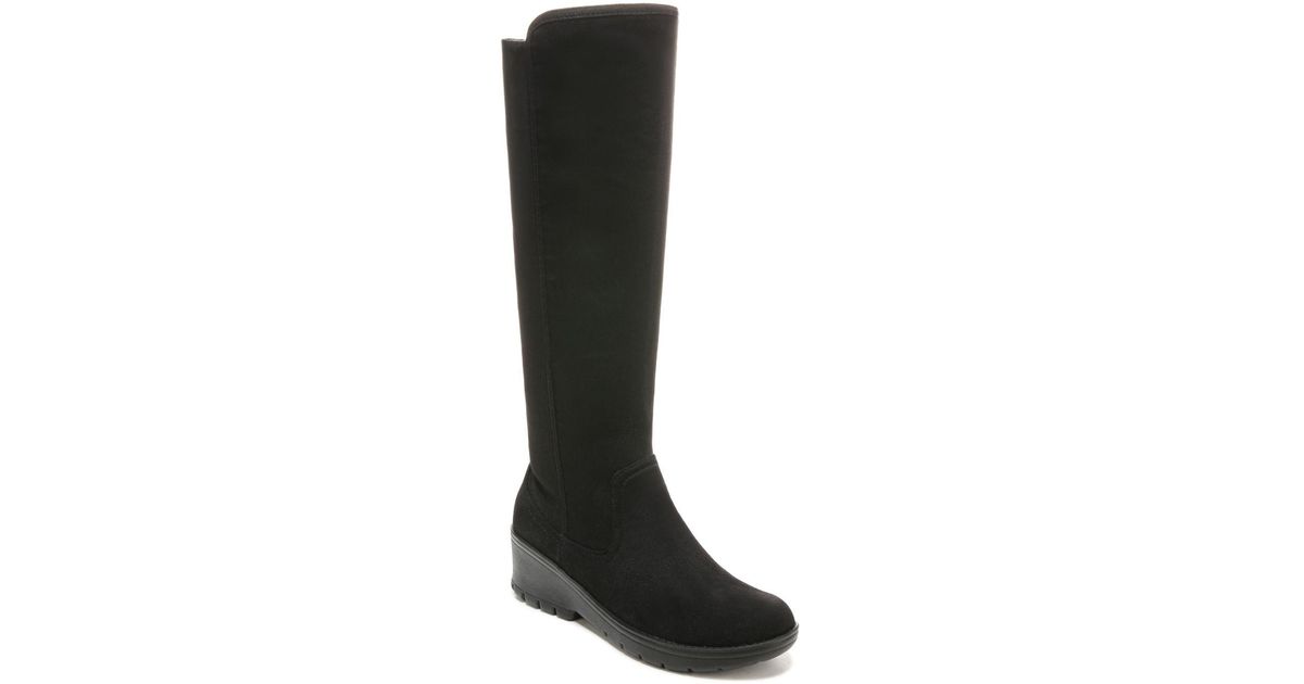 Bzees Synthetic Brandy Washable High Shaft Boots in Black Lyst