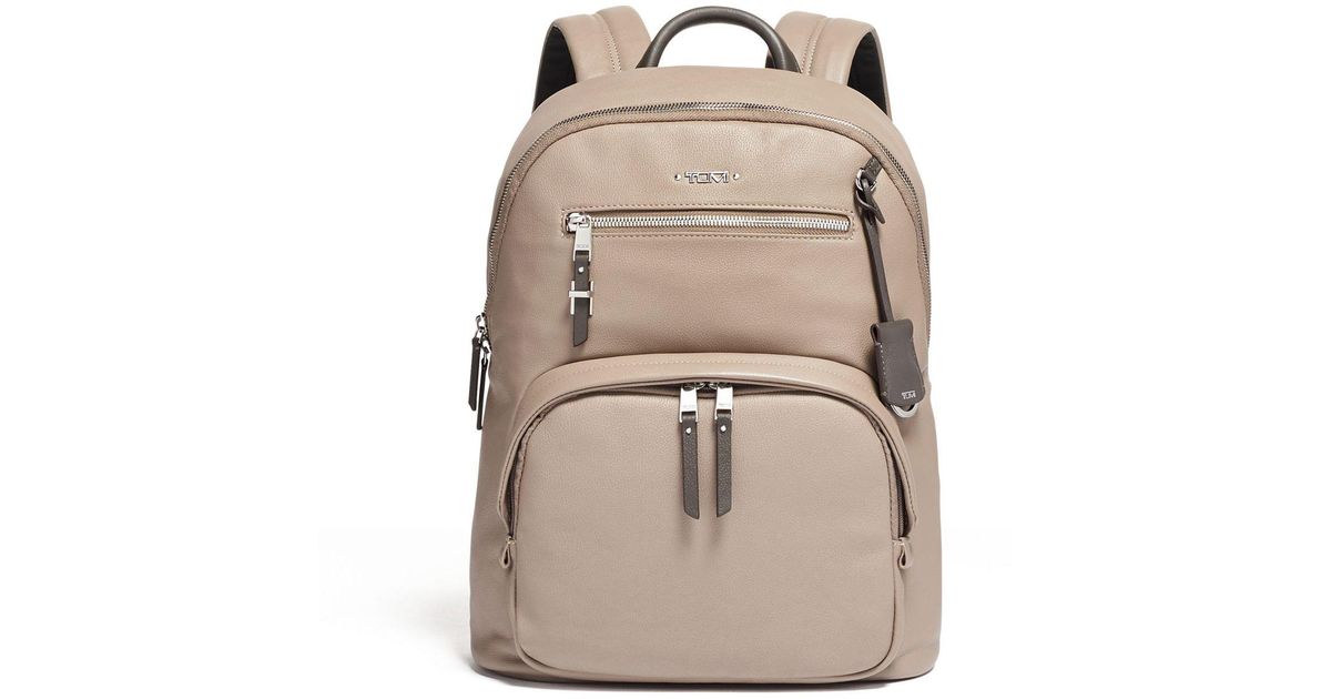 reebok leather backpack