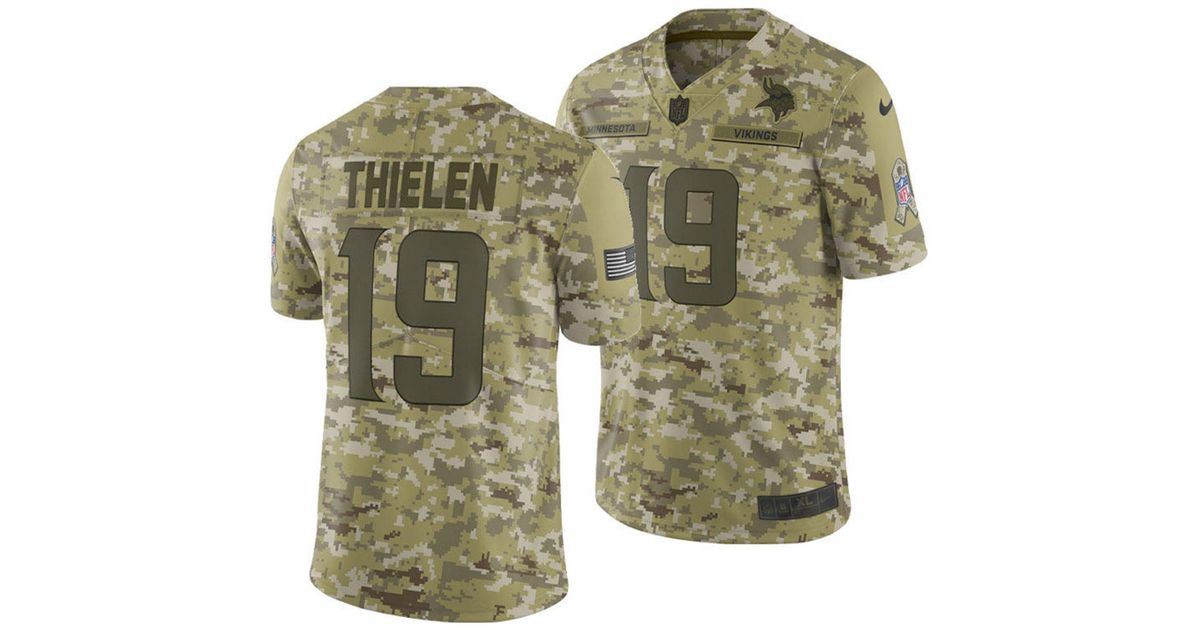 adam thielen salute to service jersey
