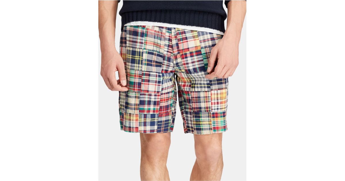 ralph lauren patchwork shorts