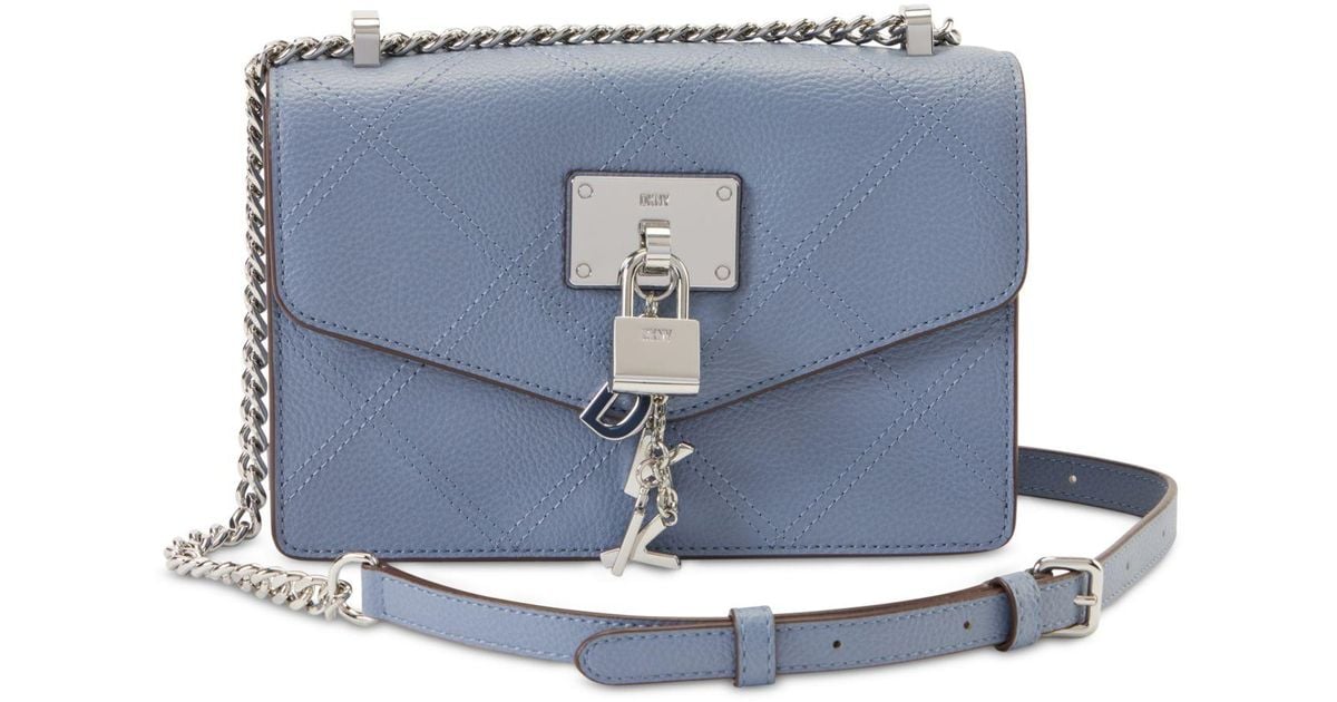 DKNY Elissa Small Shoulder Bag in Blue Lyst
