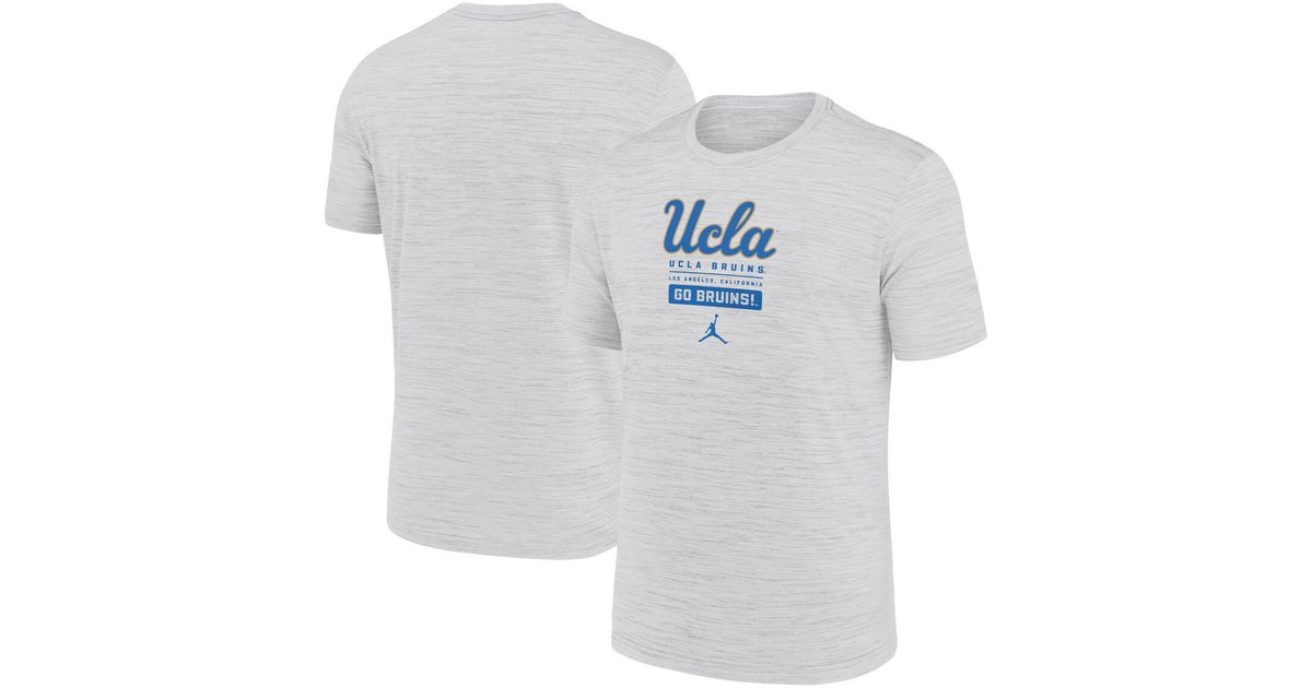【NIKE】UCLA Bruins Campus Center Block Velocity T-Shirt UCLA Campus Center Stack Velocity Men's Nike Dri-FIT College