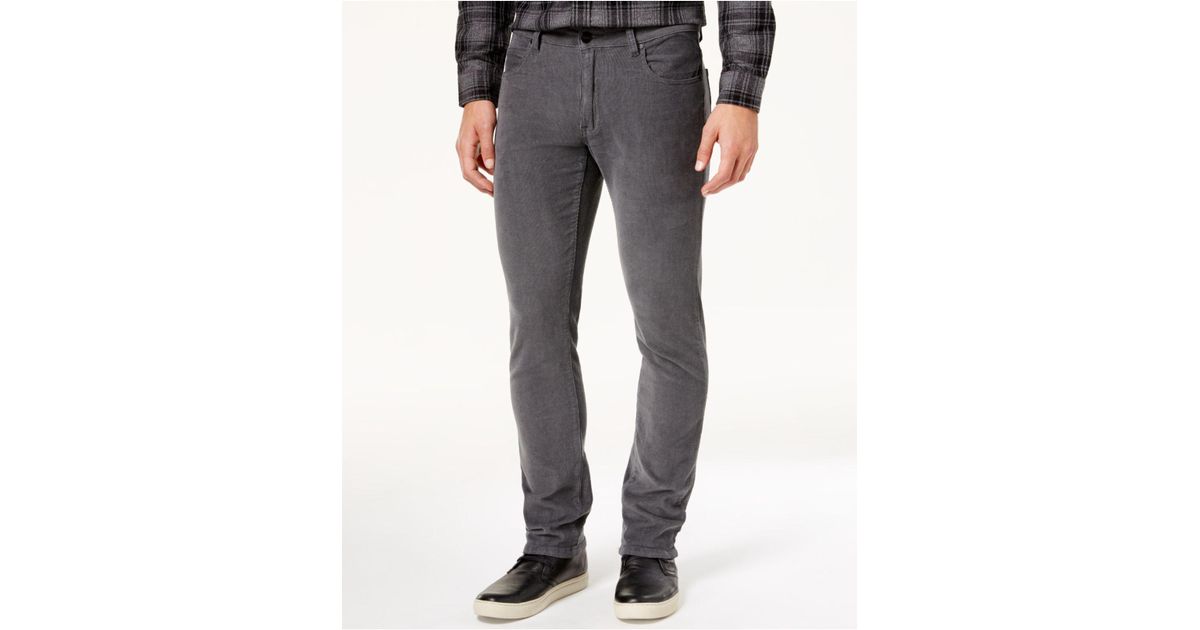 grey corduroy jeans