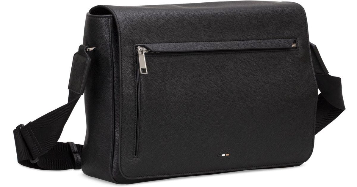 BOSS by HUGO BOSS Ray Messenger Bag in Black for Men Lyst