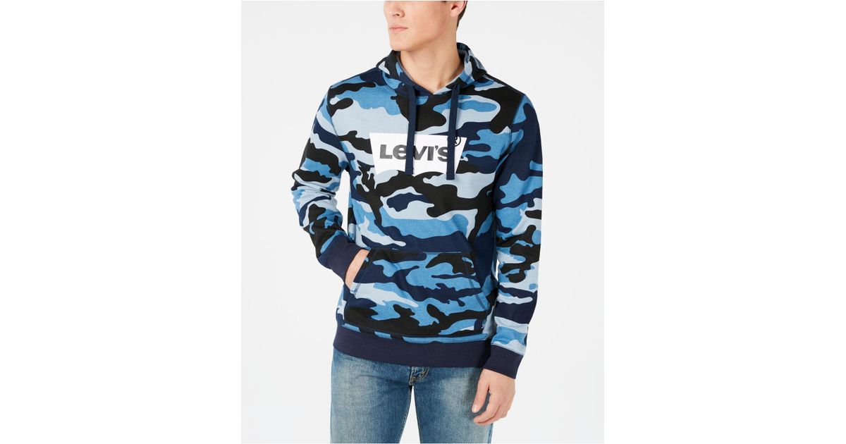 levis hoodie camouflage