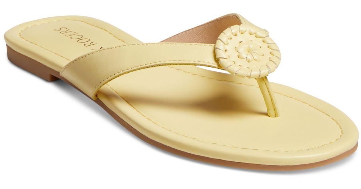 Jack Rogers Rubber Rowan Flip Flops | Lyst