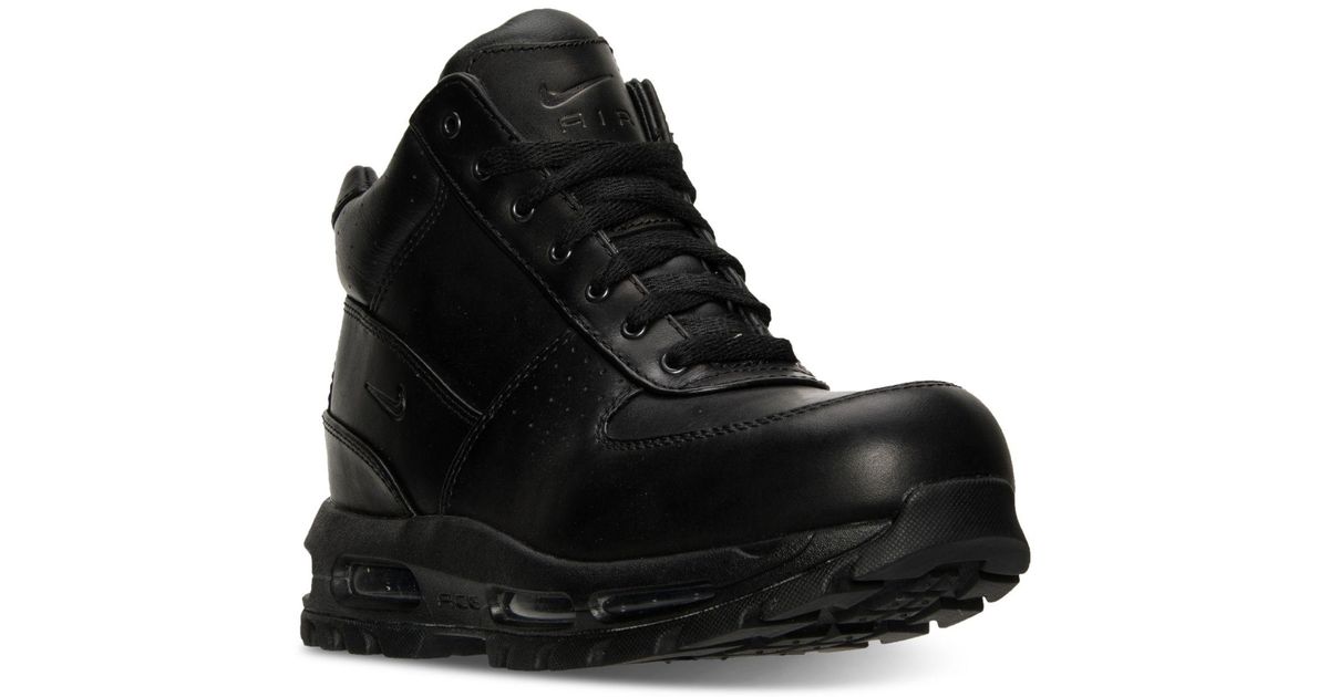 Nike Leather Air Max Goadome Boots in Black/Black/Black (Black) for Men -  Save 40% | Lyst