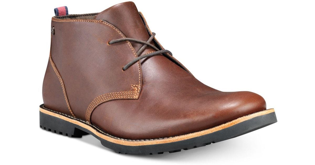 timberland leather chukka boots