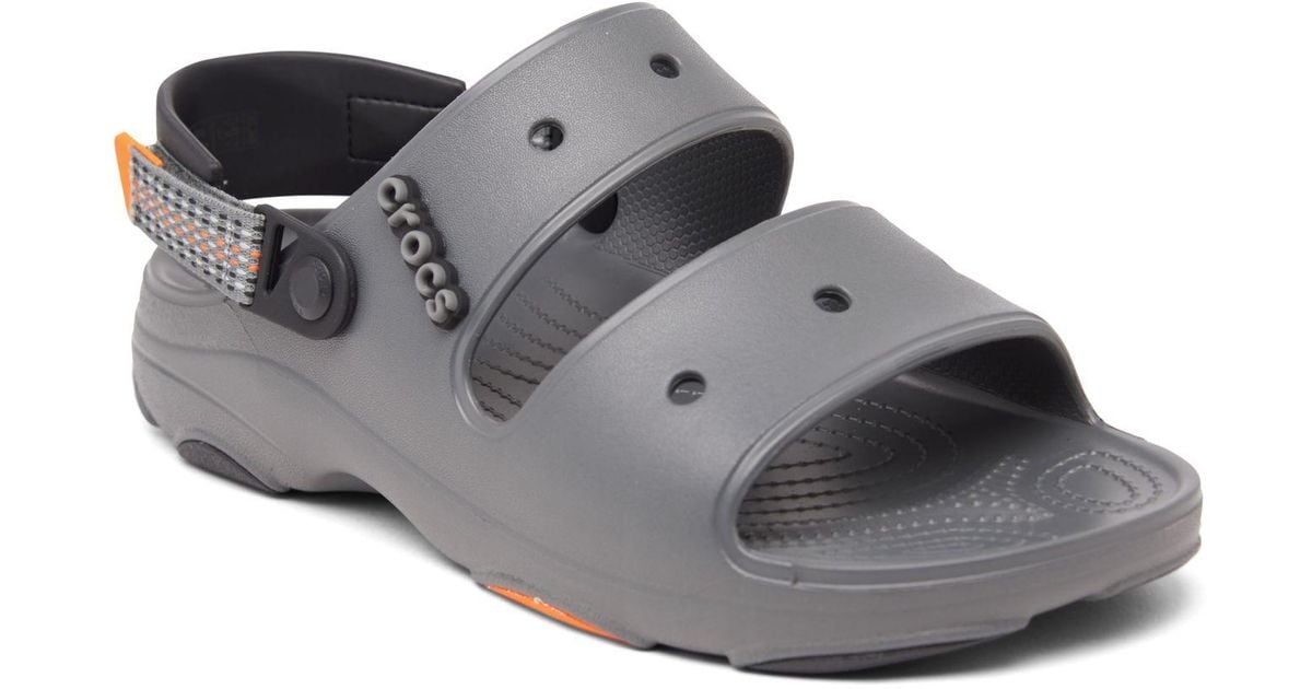 Crocs™ Synthetic Classic All-terrain Clogs From Finish Line in Slate ...