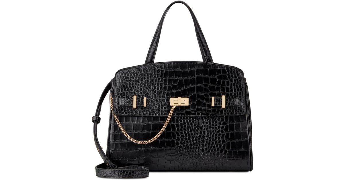 INC International Concepts Emiliee Python-embossed Faux Leather Medium ...