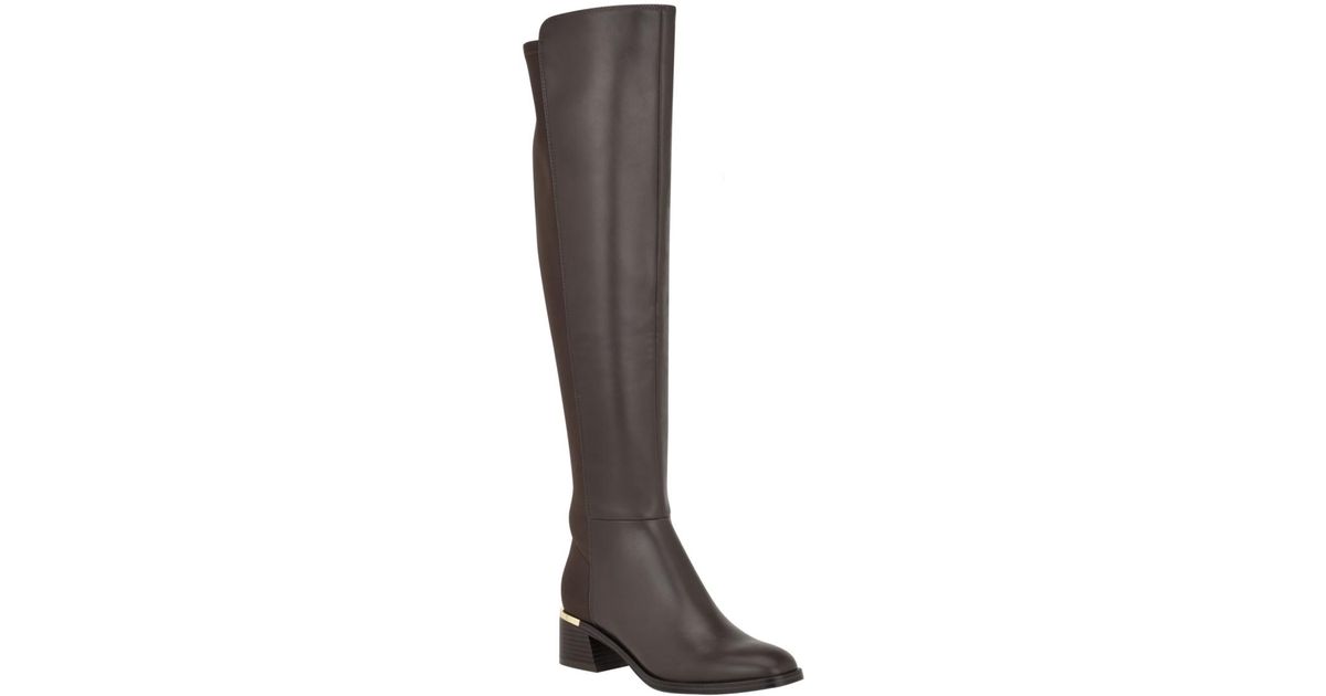 Calvin klein over the knee boots discount