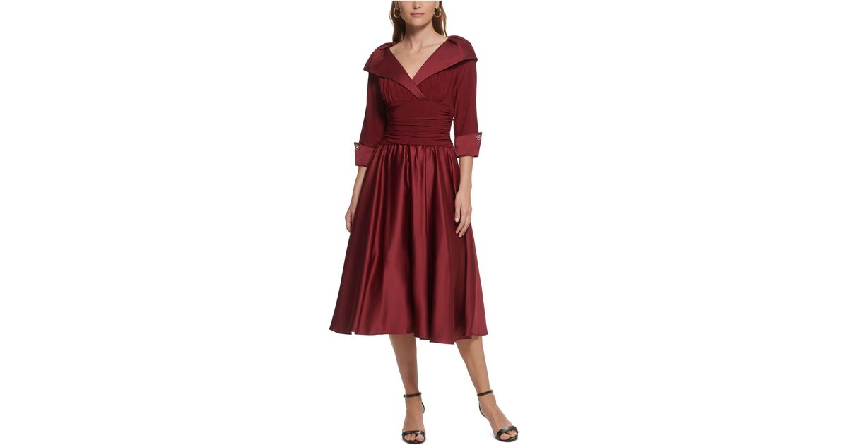 Jessica howard portrait collar dress plus size best sale