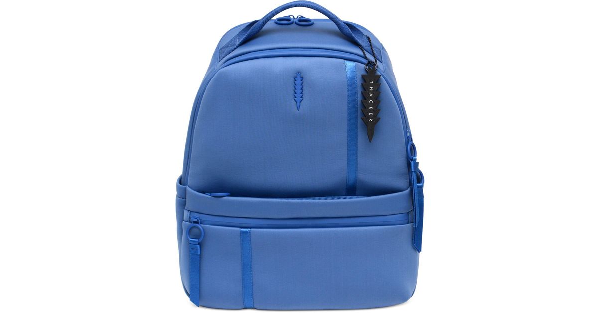 thacker Carey Neoprene Backpack in Blue | Lyst
