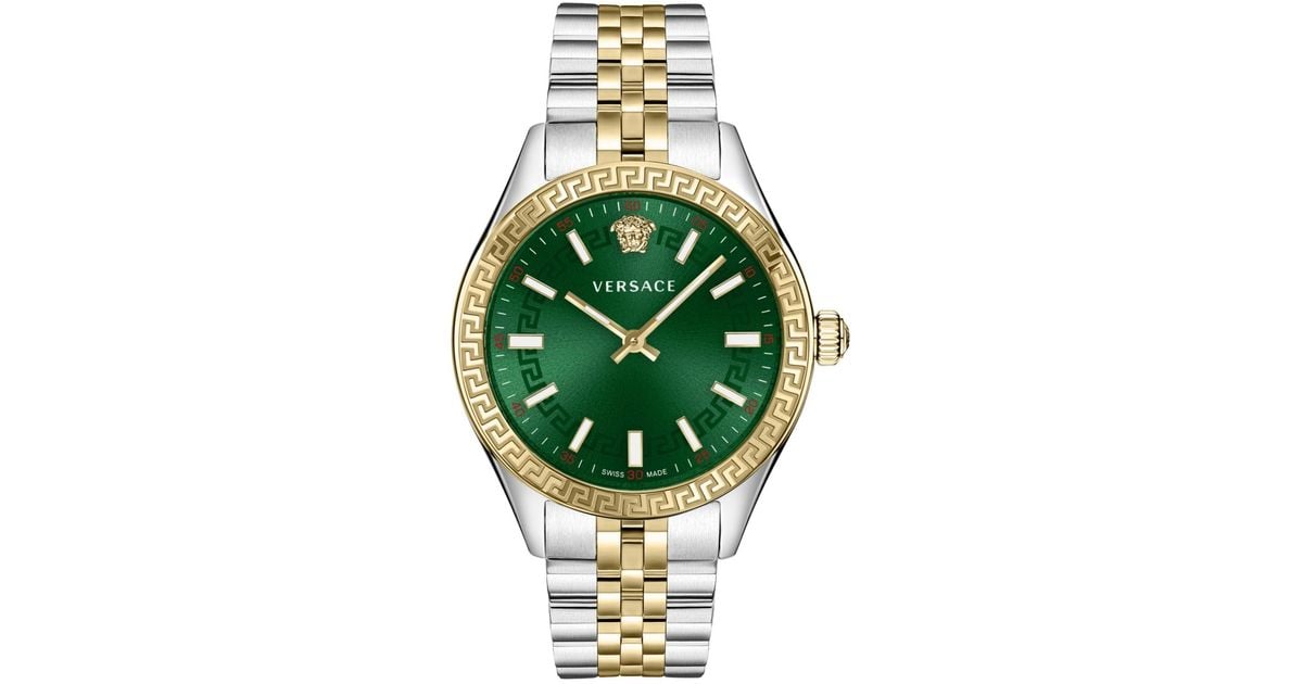 Versace Hellenyium Two-tone Stainless Steel Bracelet Watch in