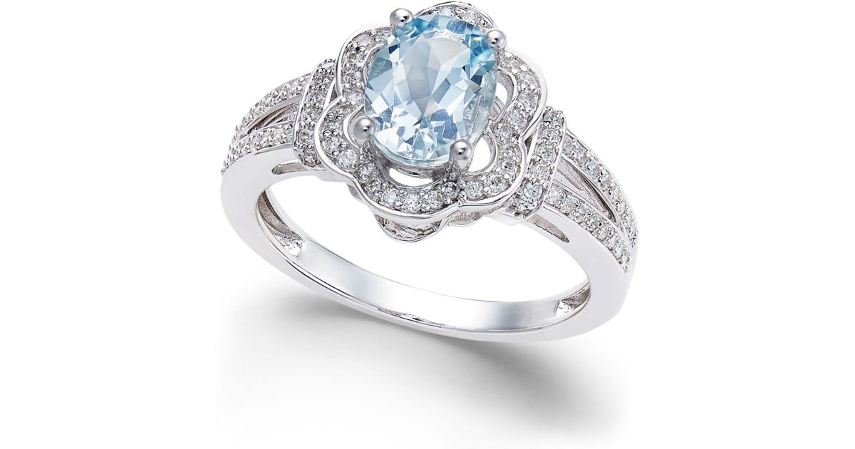 14k Yellow Gold Vermeil Over Sterling .10 Ct Diamond Pear Shaped Cocktail Ring 7