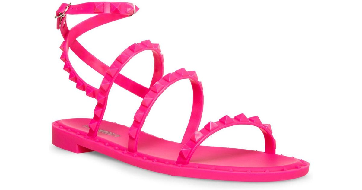 studded jelly sandals amazon