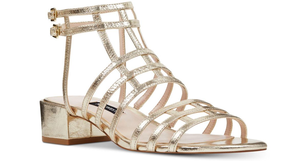 nine west xeres gladiator sandals