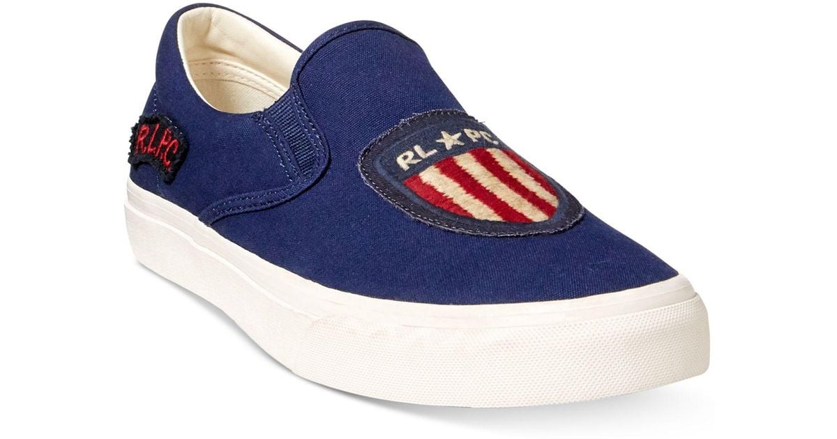 polo ralph lauren men's thompson sneaker
