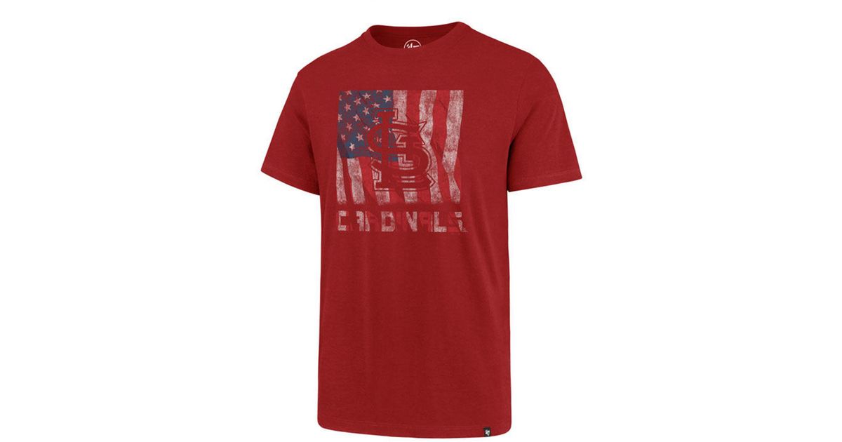 st louis cardinals flag shirt