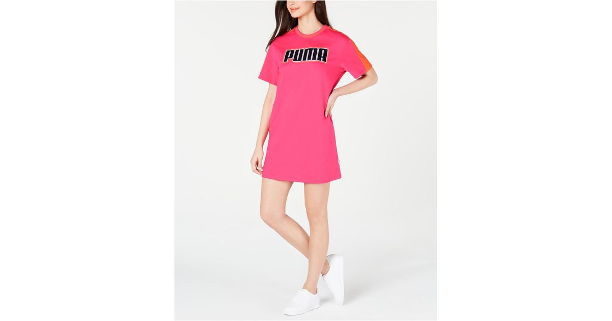 puma pink dress