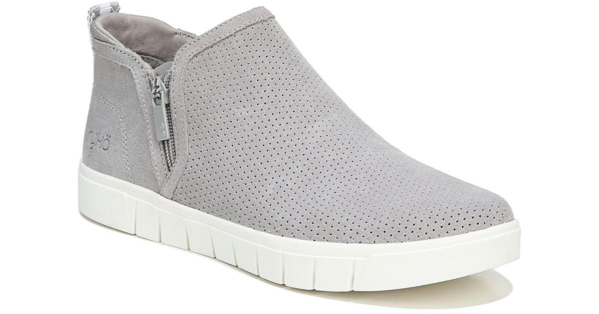 Ryka Hensley Sneaker Booties in Gray | Lyst