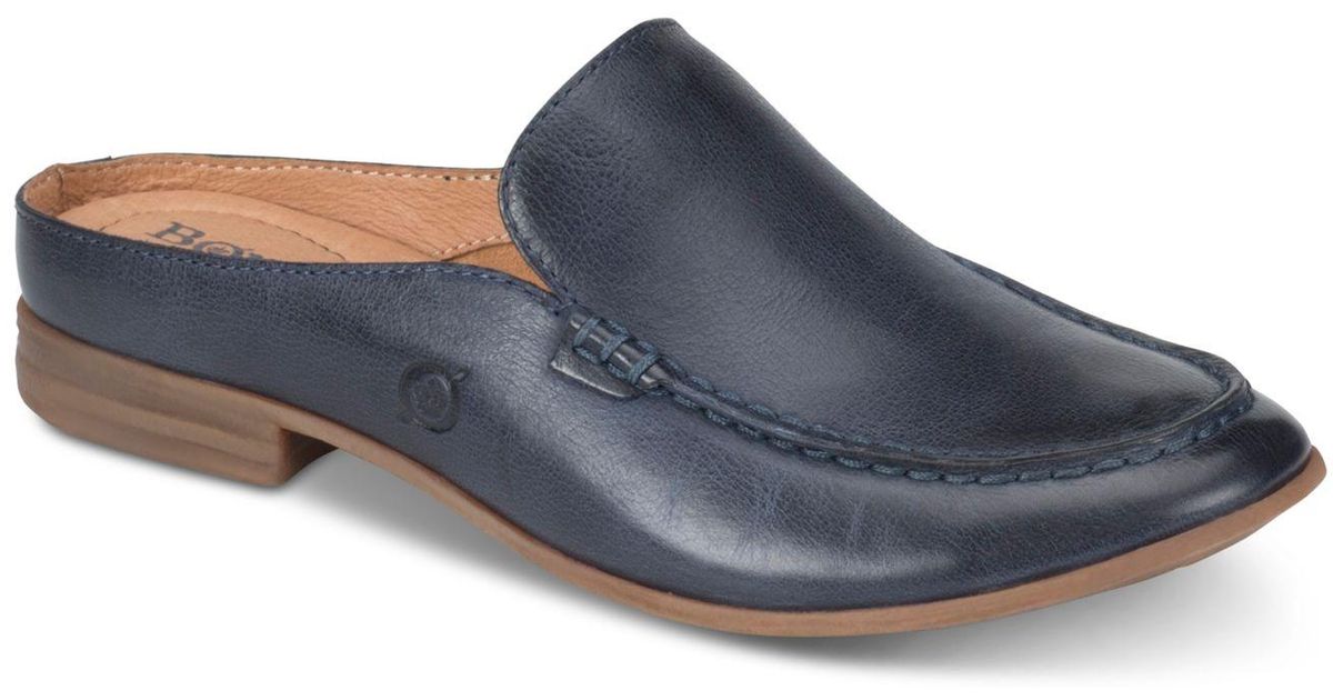 born leather mules