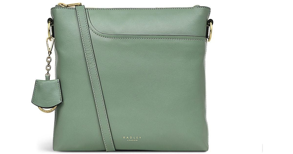 Radley Pockets 2.0 Leather Crossbody in Green Lyst